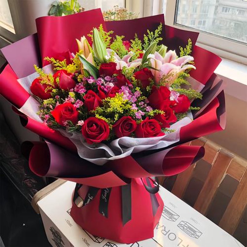 百合花